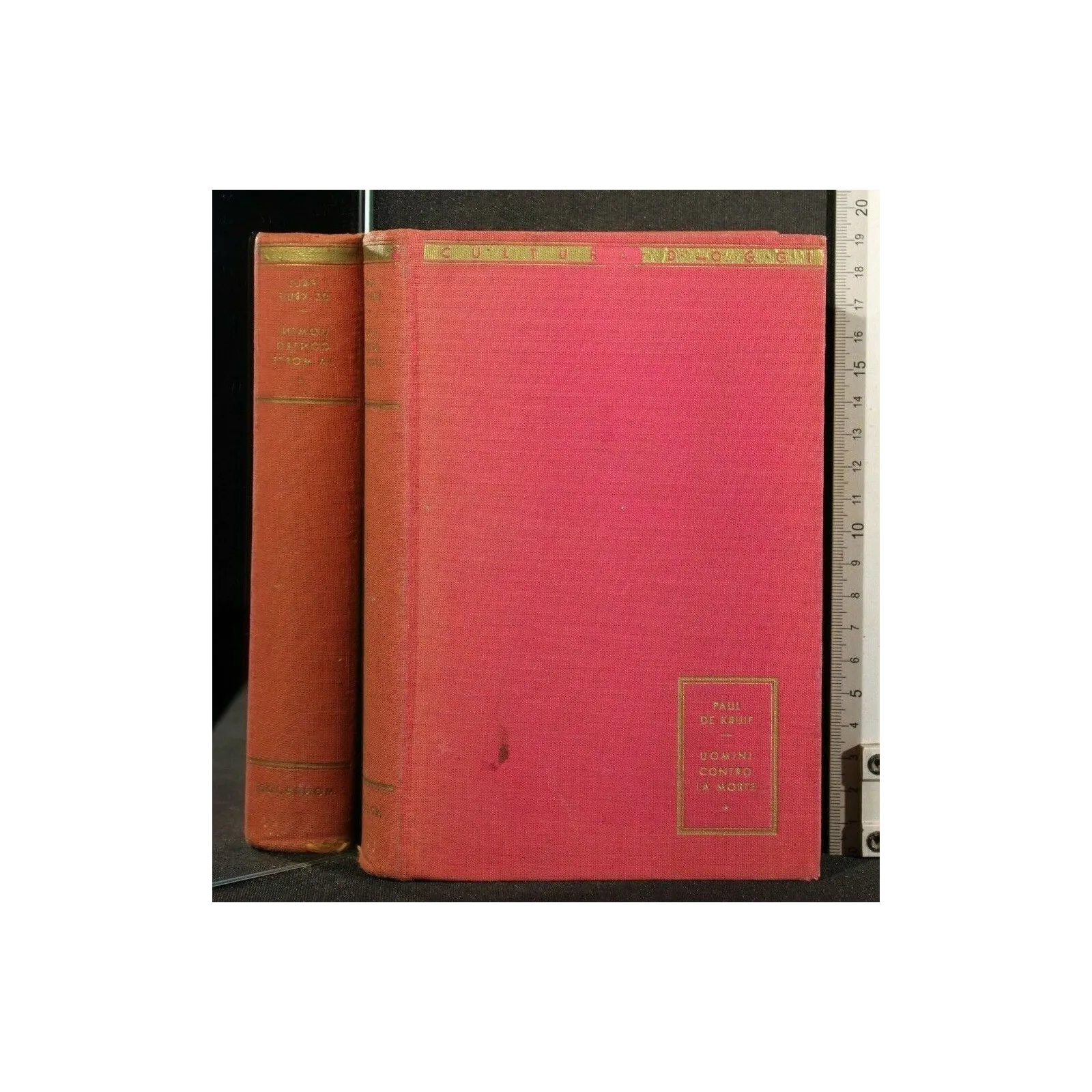 UOMINI CONTRO LA MORTE. PAUL DE KRUIF. MONDADORI.