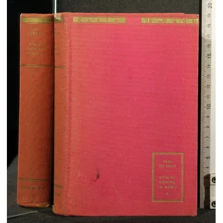 UOMINI CONTRO LA MORTE. PAUL DE KRUIF. MONDADORI.