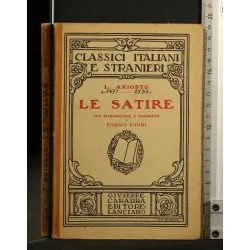 LE SATIRE. L. ARIOSTO. CARABBA.
