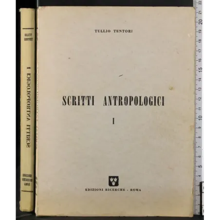 Scritti antropologici. Vol 1