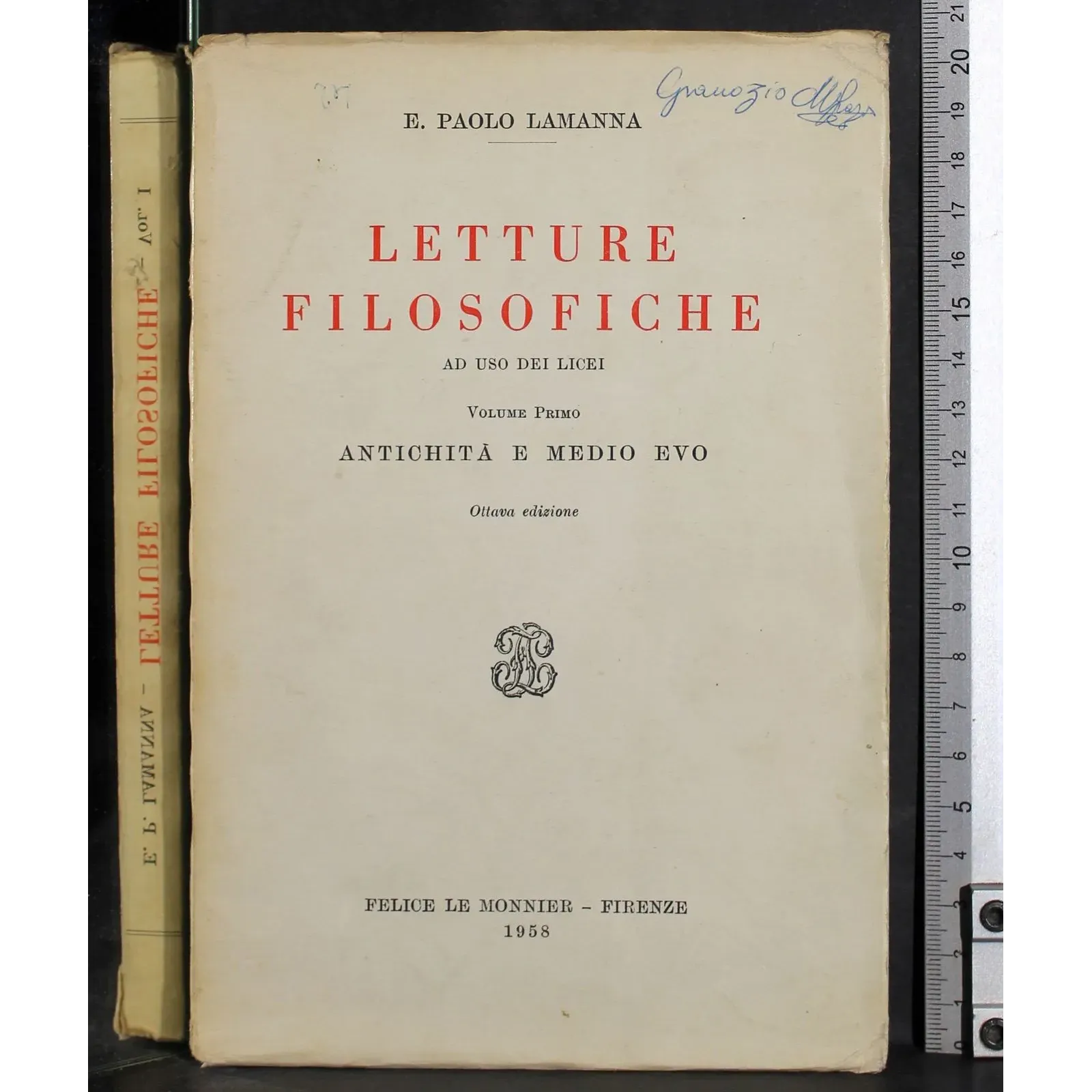 Letture filosofiche. Vol 1