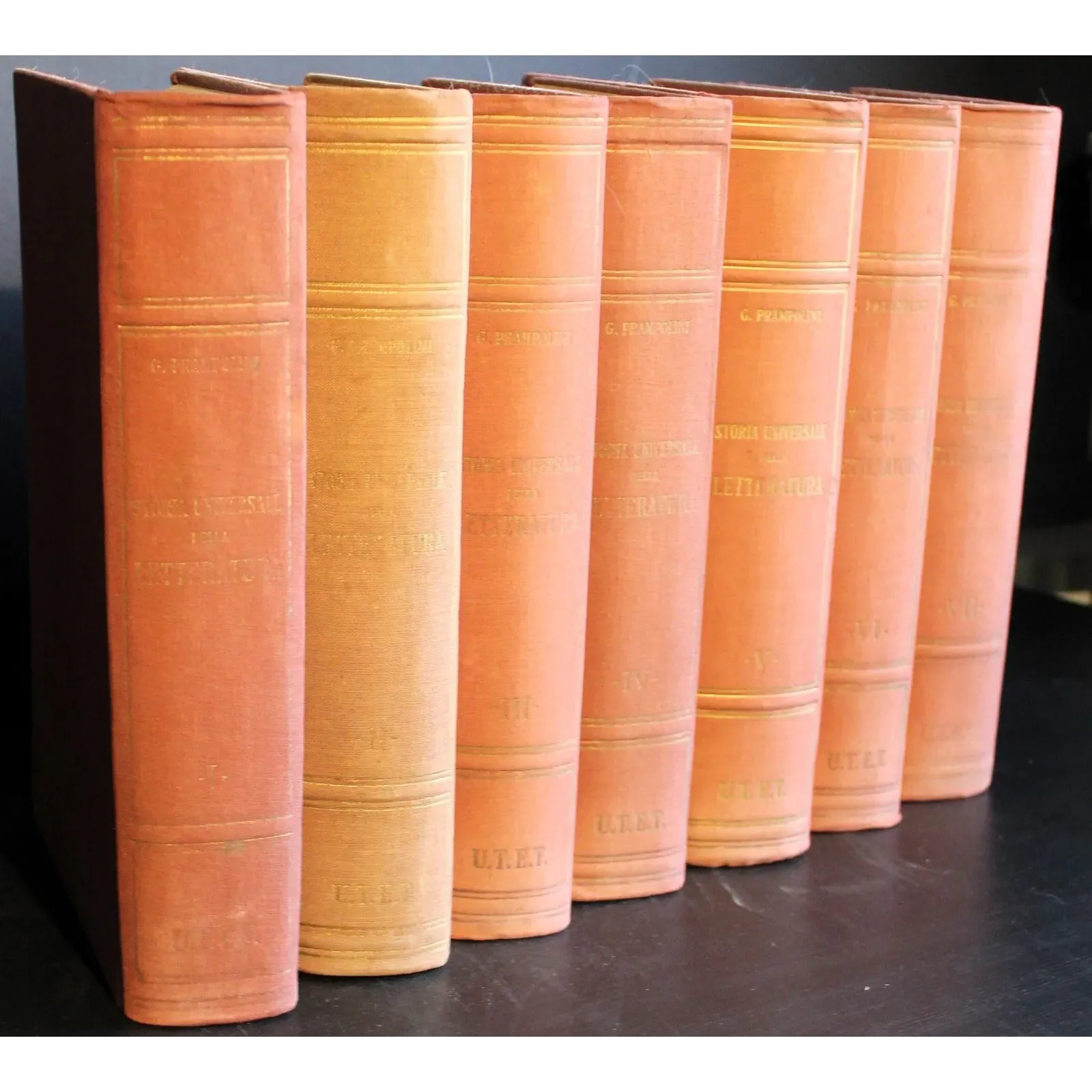 Storia della letteratura. 7 Volumi