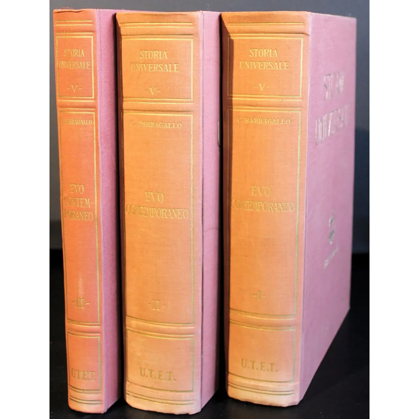 Storia Universale V. Evo Contemporaneo. 3 Volumi
