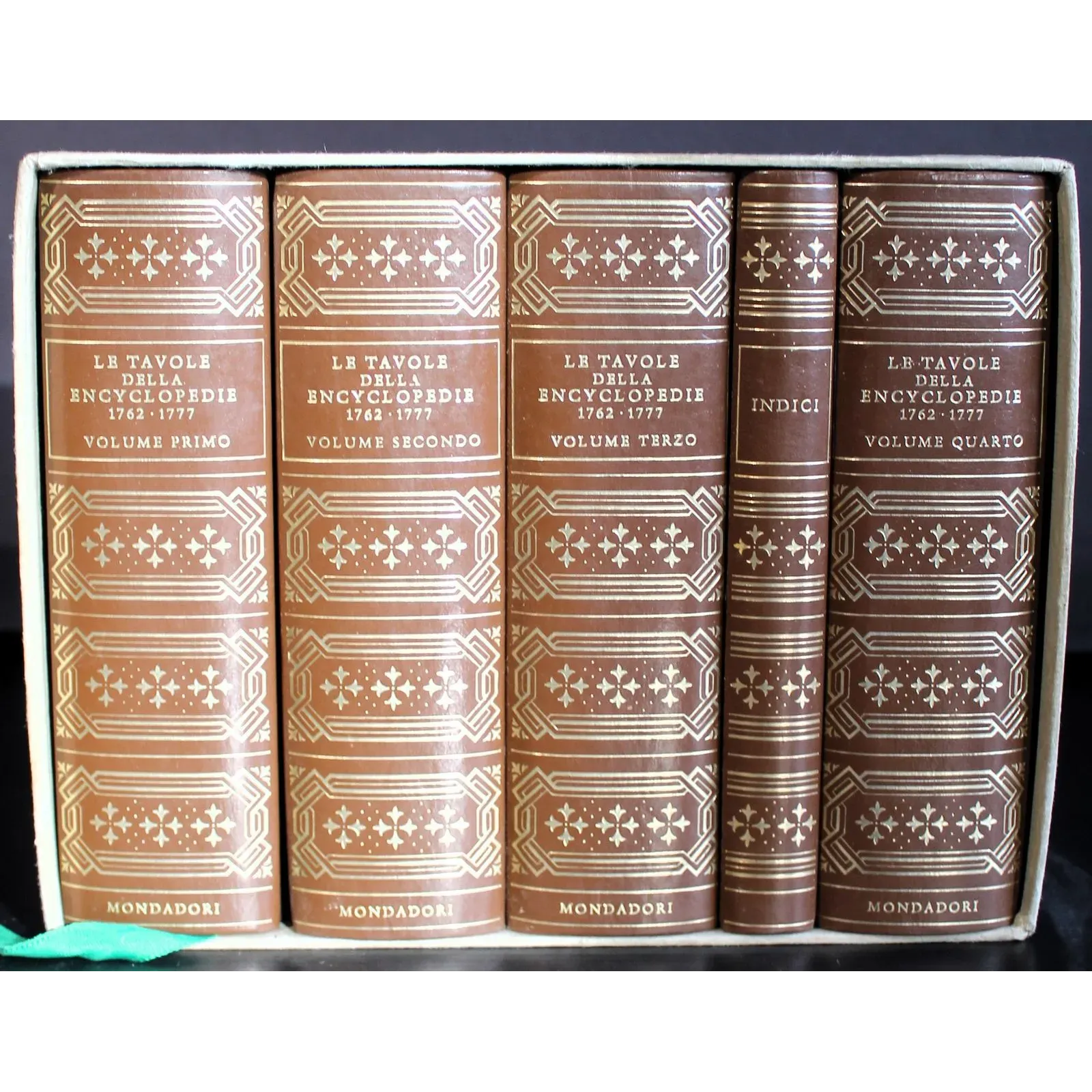 Le tavole della Encyclopedie 1762-1777. 5 Volumi