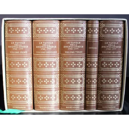 Le tavole della Encyclopedie 1762-1777. 5 Volumi