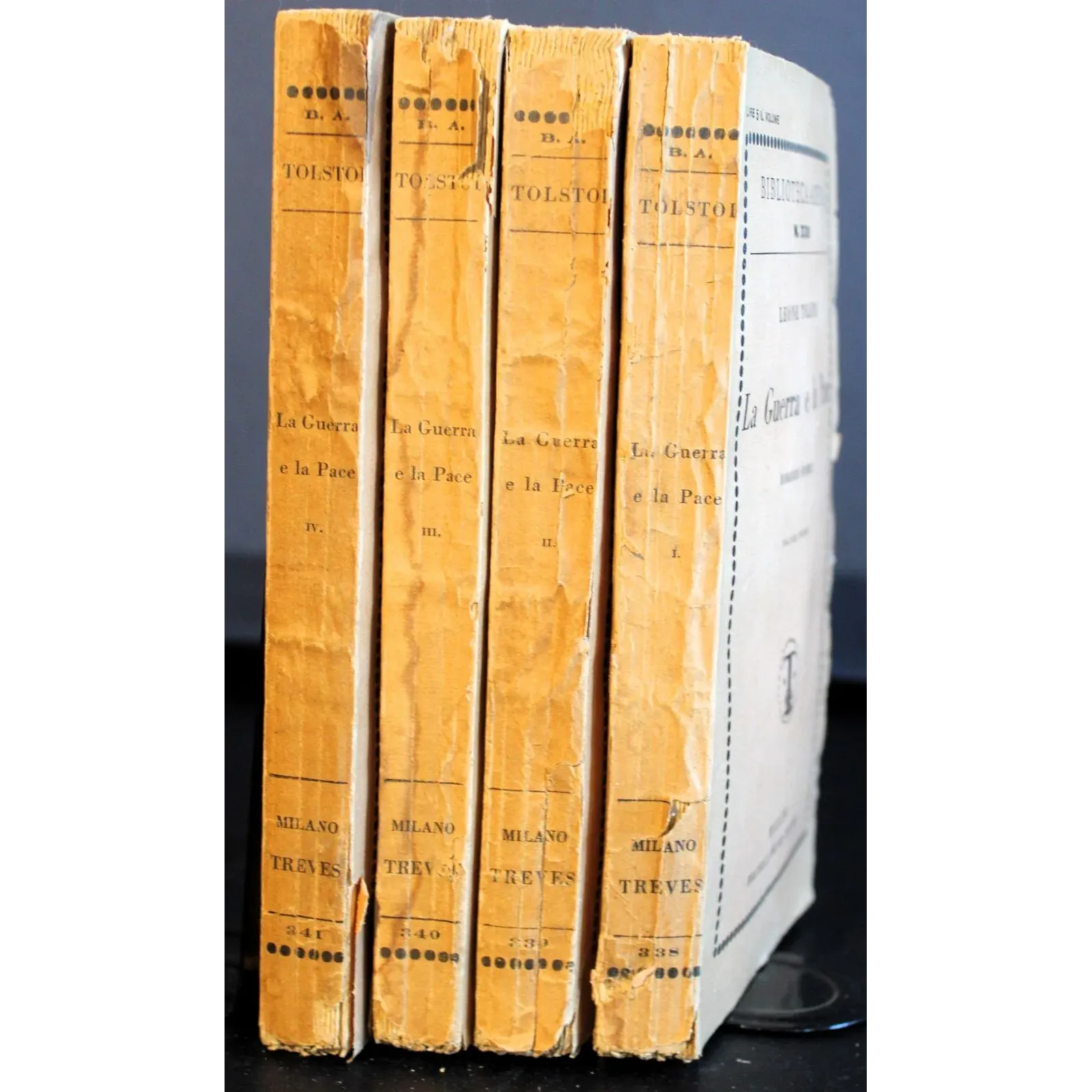 La guerra e la pace. 4 Volumi