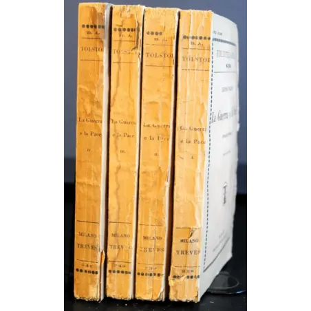 La guerra e la pace. 4 Volumi