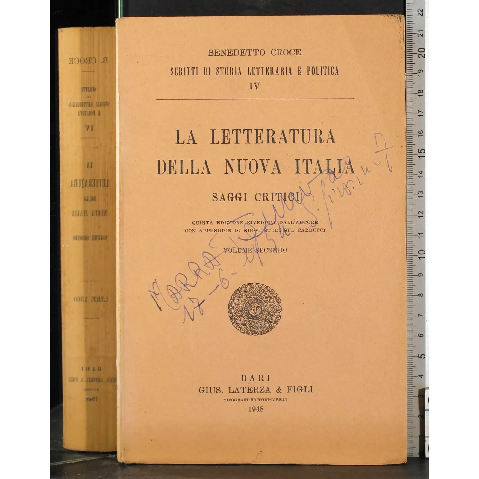 La letteratura della nuova Italia. Vol 2
