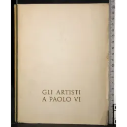 Gli artisti a Paolo VI