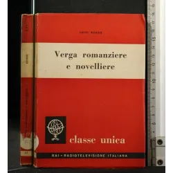 VERGA ROMANZIERE E NOVELLIERE