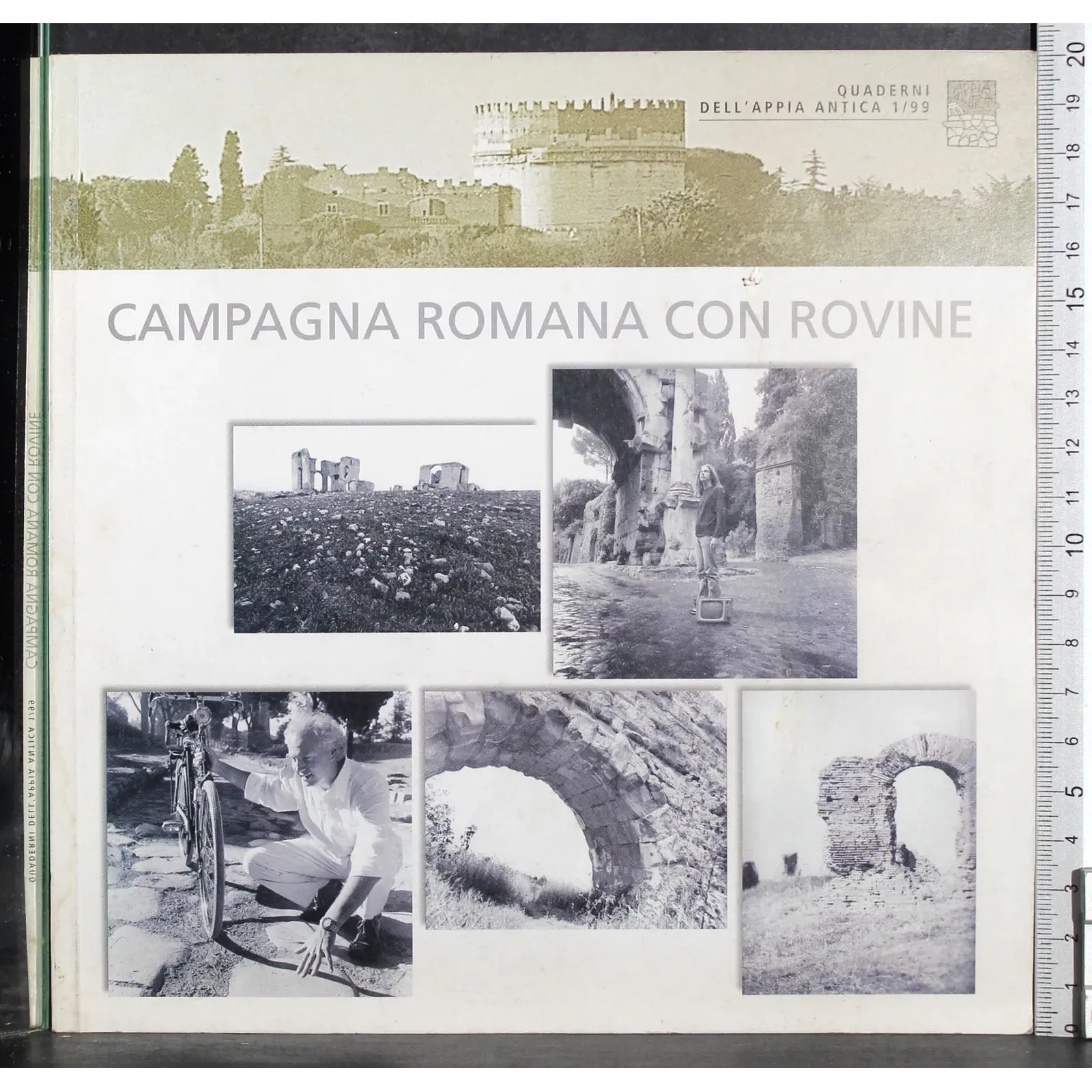 Campagna romana con rovine