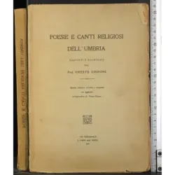 Poesie e canti religiosi dell'umbria