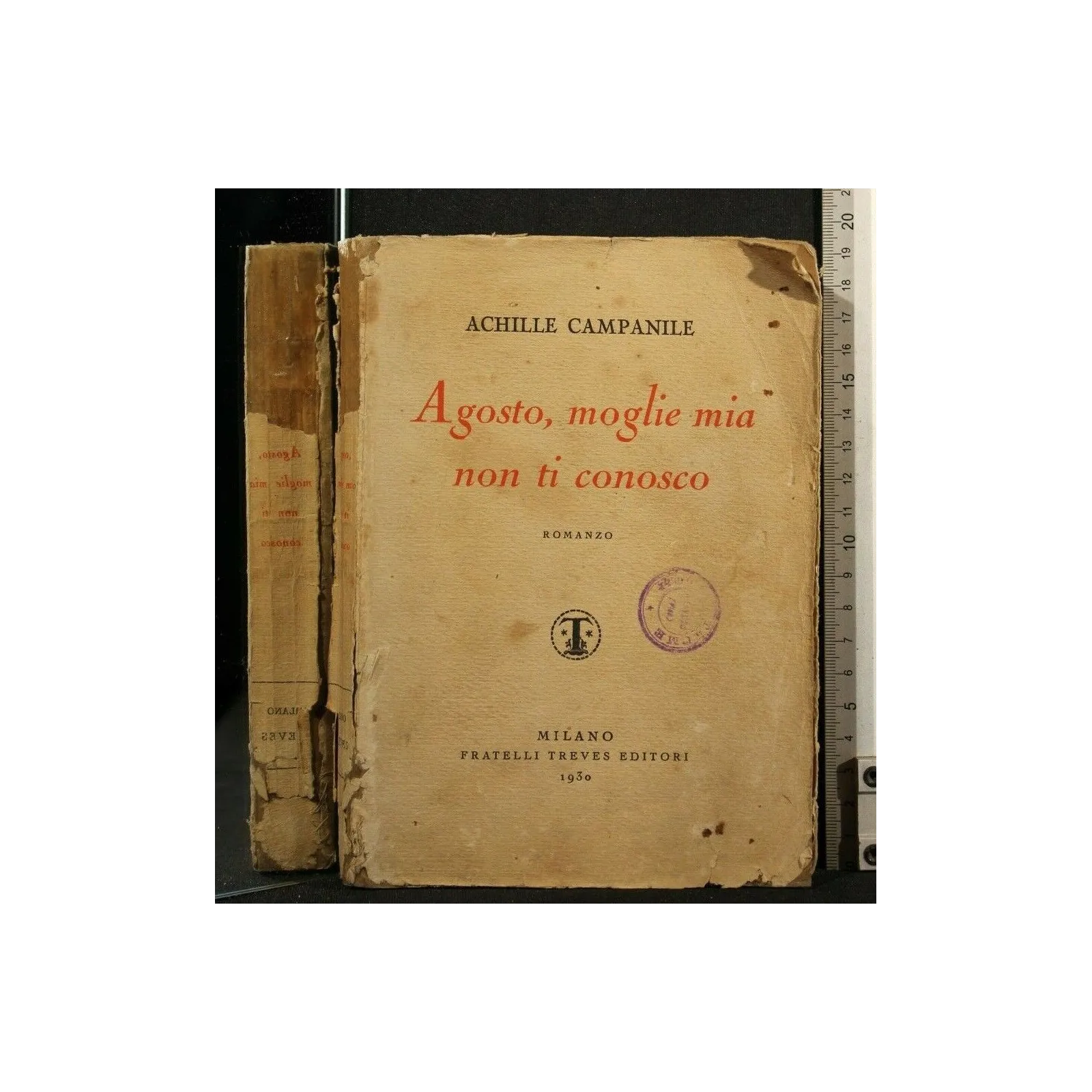 AGOSTO, MOGLIE MIA NON TI CONOSCO