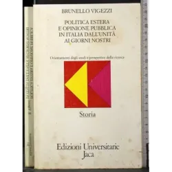 Politica estera e opinione pubblica in Italia..