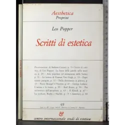 Scritti di estetica