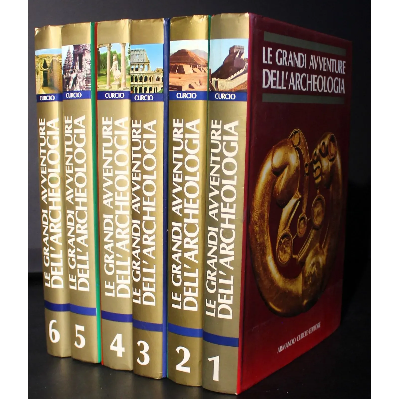 Le grandi avventure dell'archeolgia. 6 Volumi