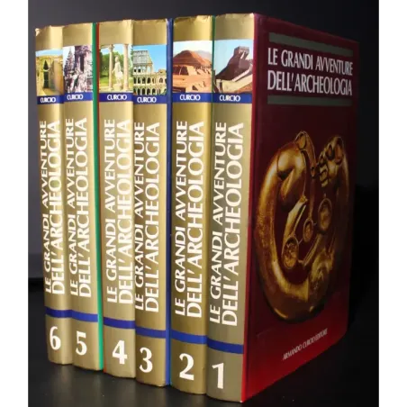 Le grandi avventure dell'archeolgia. 6 Volumi