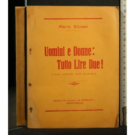 UOMINI E DONNE: TUTTO LIRE DUE!