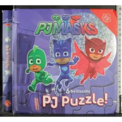 Pj Masks. 6 bellissimi Pj puzzle