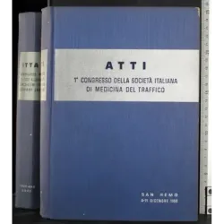 Atti 1 Congresso della società Italiana..