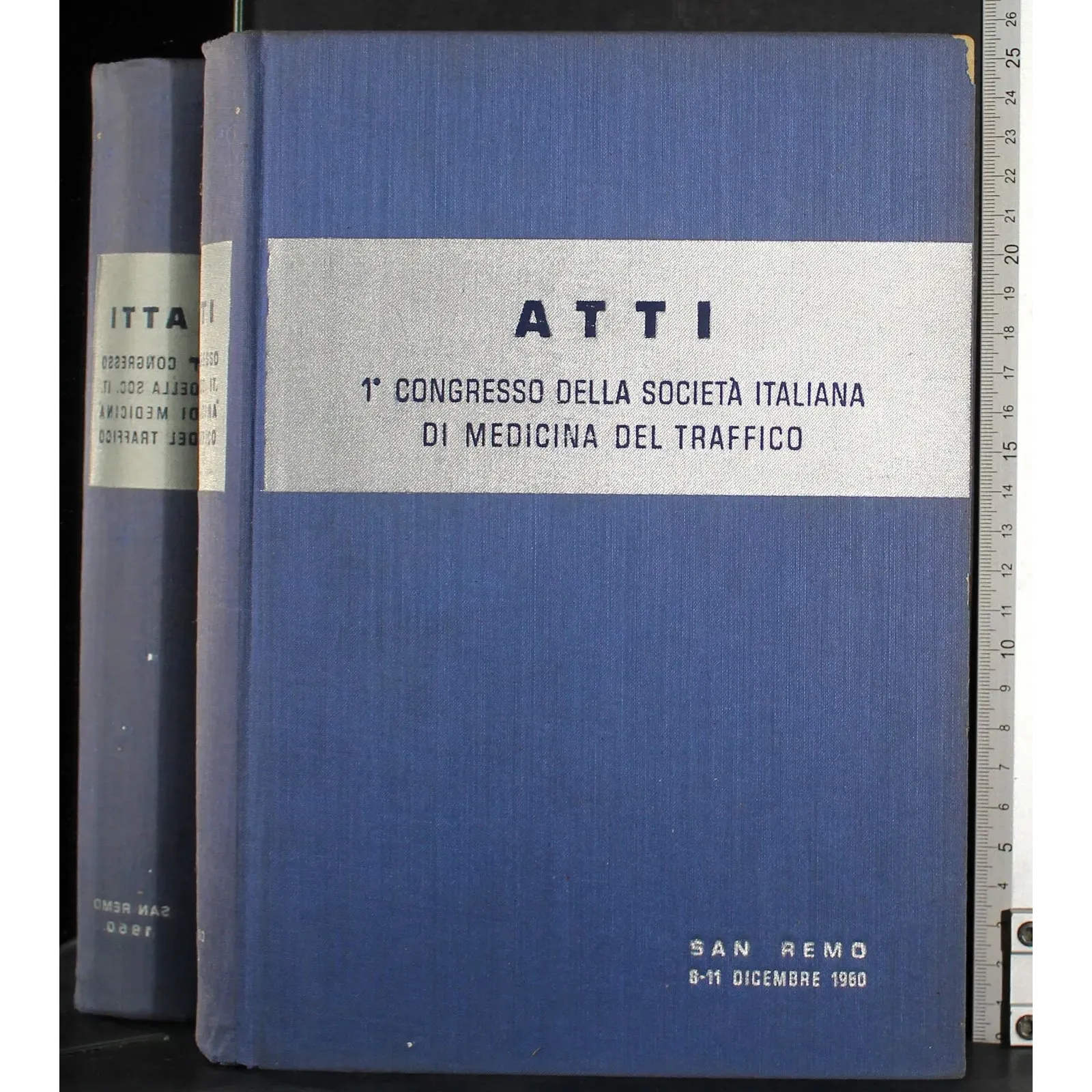 Atti 1 Congresso della società Italiana..