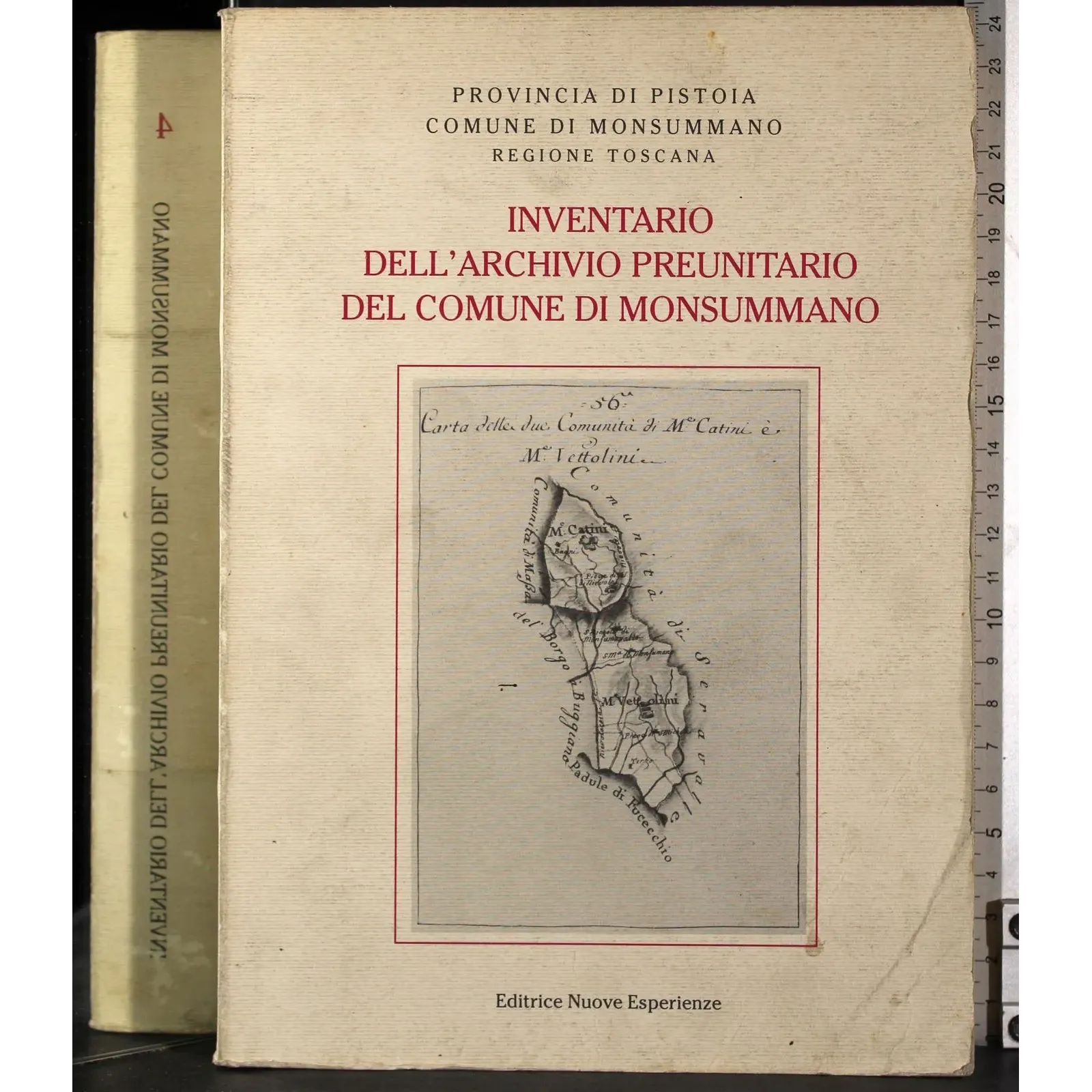 Inventario archivio preunitario del comune monsummano