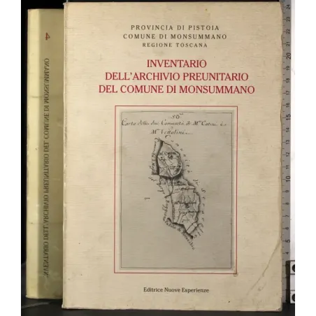 Inventario archivio preunitario del comune monsummano