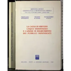 Causa di servizio l'equo indennizzo..