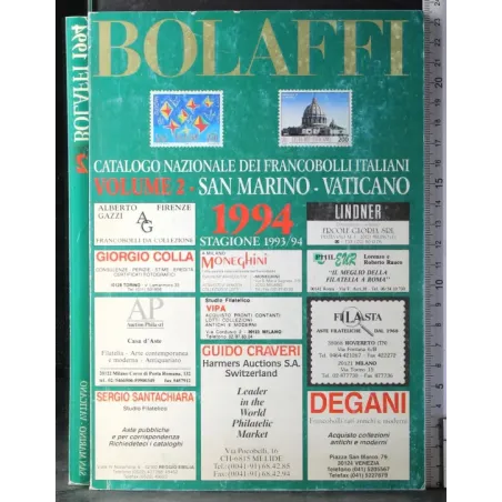 Bolaffi 1994. Vol 1 San Marino Vaticano