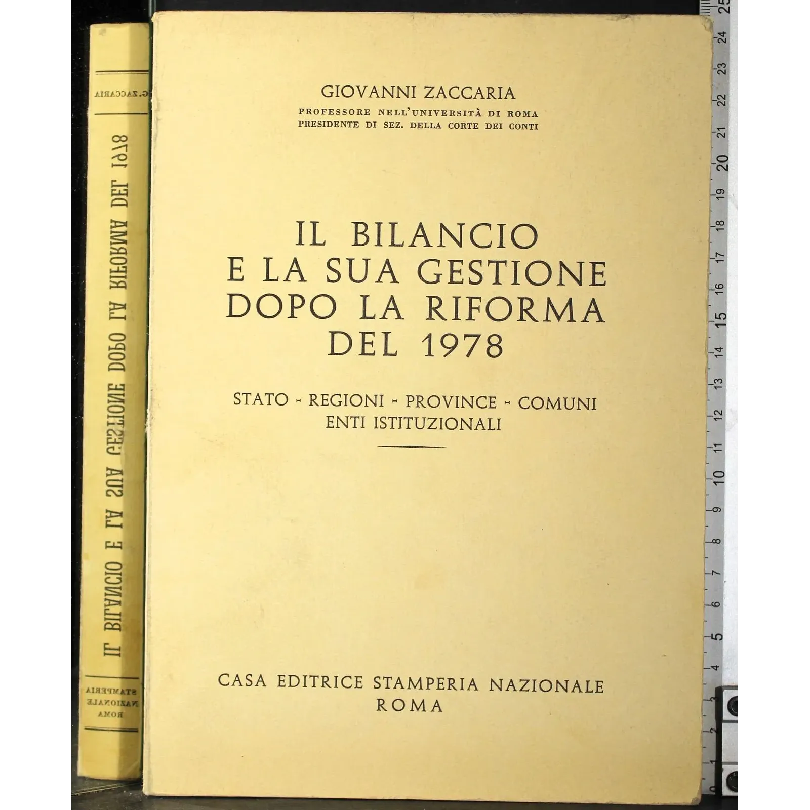 Bilancio e la gestione dopo la riforma del 1978