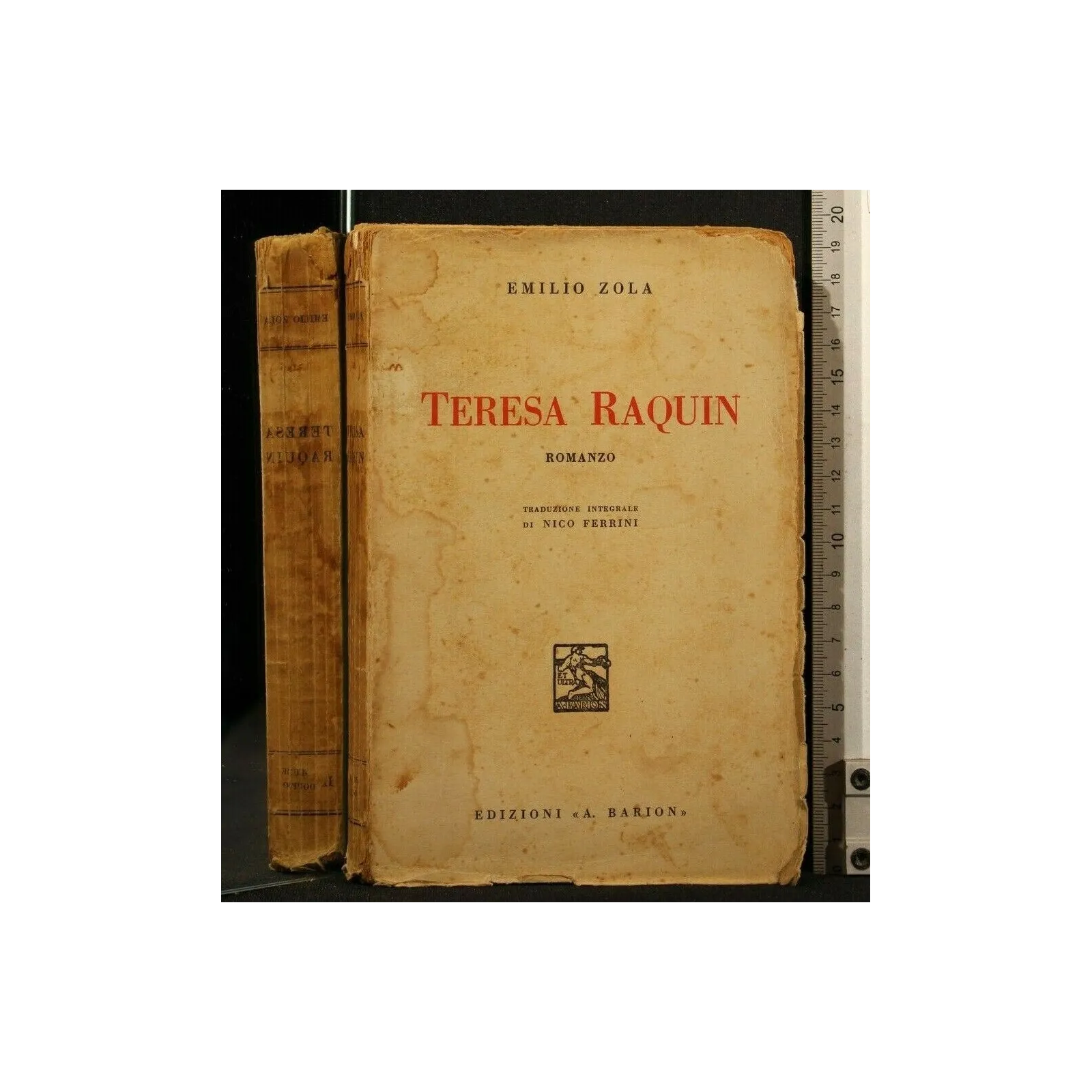 TERESA RAQUIN. EMILIO ZOLA.