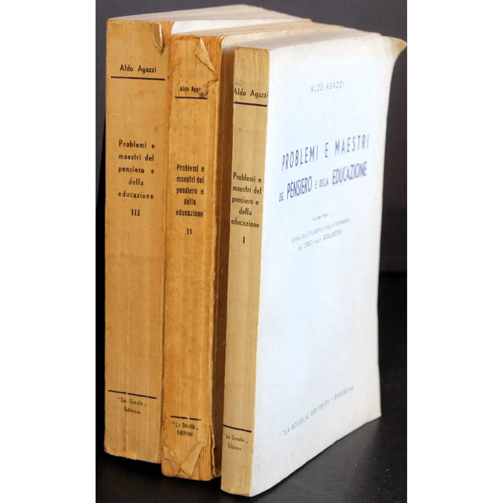 Problemi e maestri del pensiero e delle educazioni. Vol 1-2-3