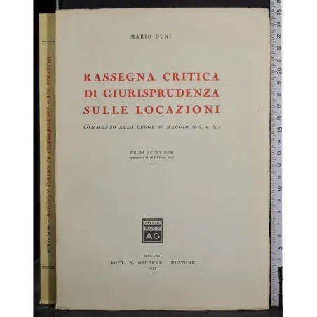 Rassegna critica di giurisprudenza sulle locazioni
