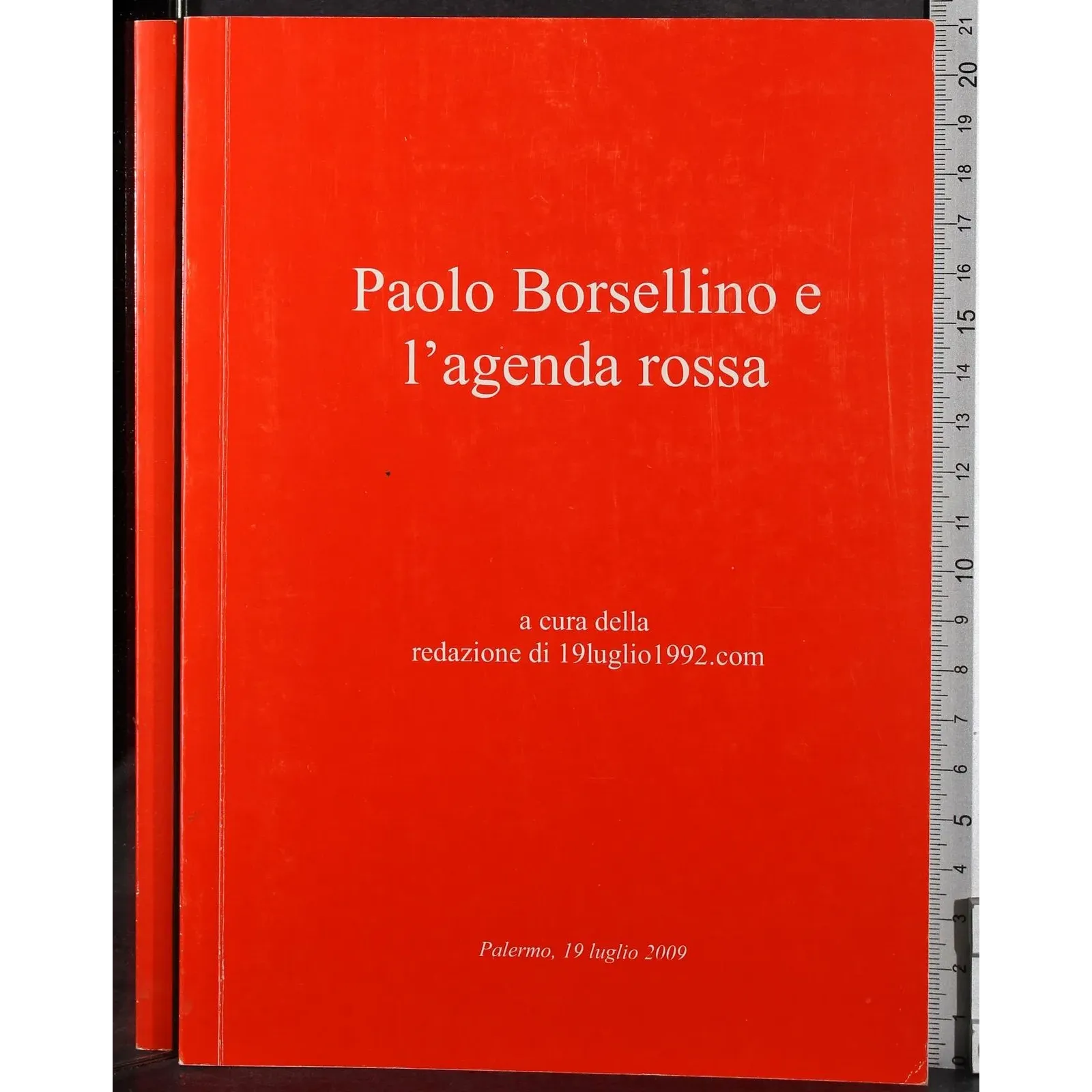 Paolo Borsellino e l'agenda rossa