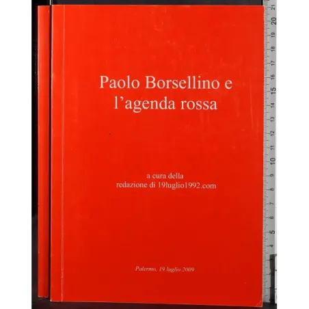 Paolo Borsellino e l'agenda rossa