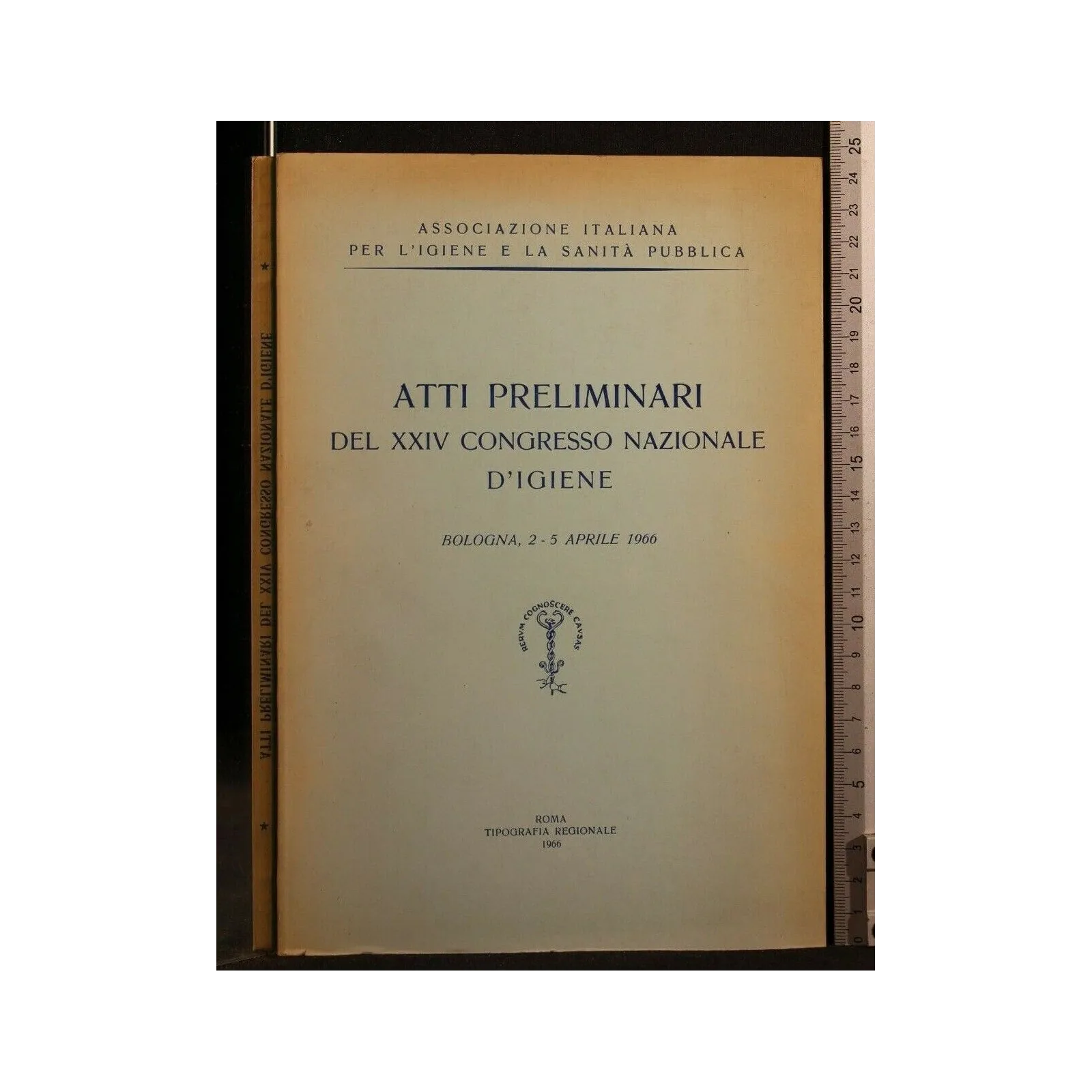 ATTI PRELIMINARI DEL XXIV CONGRESSO NAZIONALE D'IGIENE BOLOGNA,