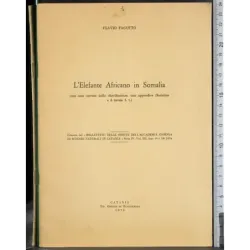 L'Elefante Africano in Somalia