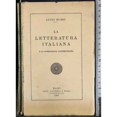 La letteratura Italiana