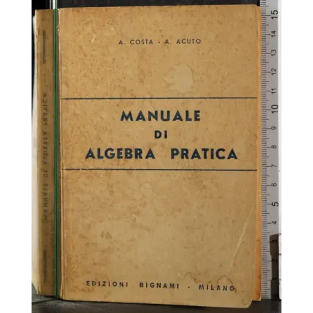 Manuale di algebra patica