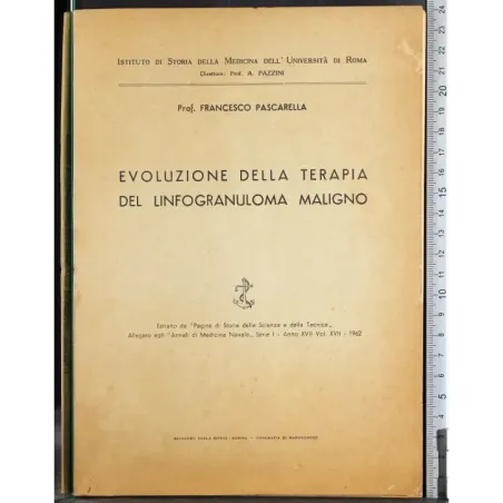 Evoluzione della terapia del linfogranuloma maligno