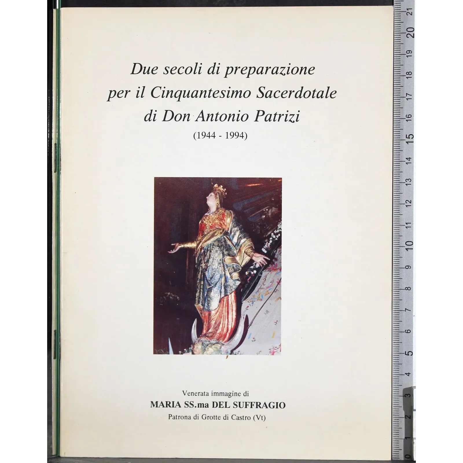 Preparazione per cinquantesimo sacerdotale Don Antonio Patrizi