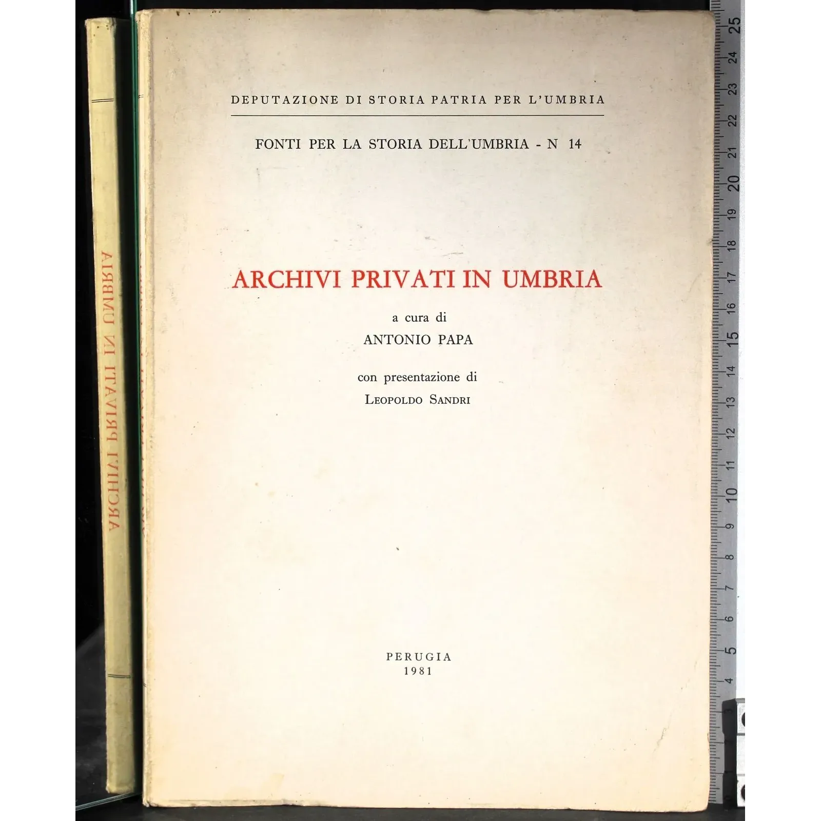 Archivi privati in Umbria