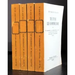 Tutte le commedie. 4 Volumi