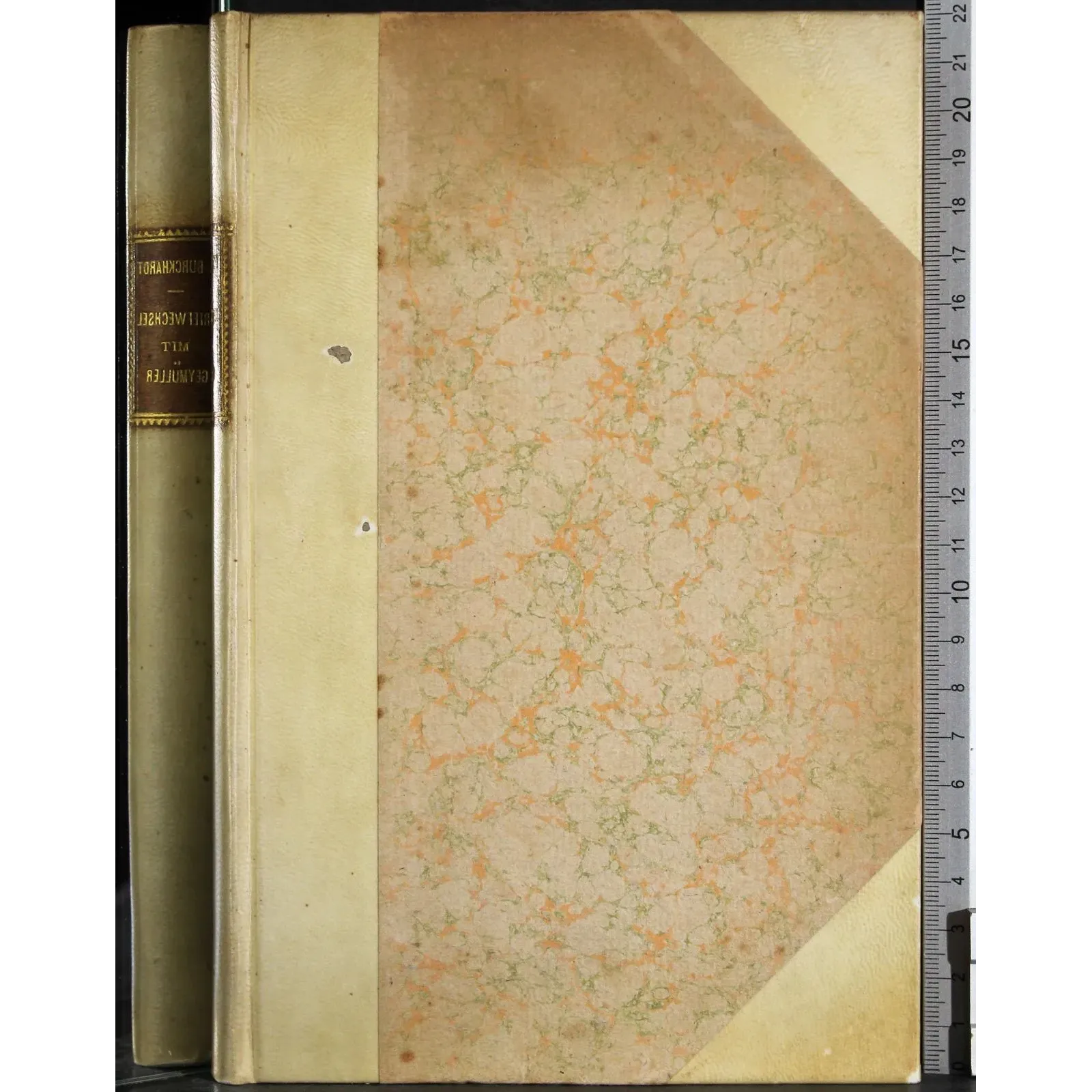 Jakob Burckhardt.  Briefwechsel mit Heinrich von Geymuller