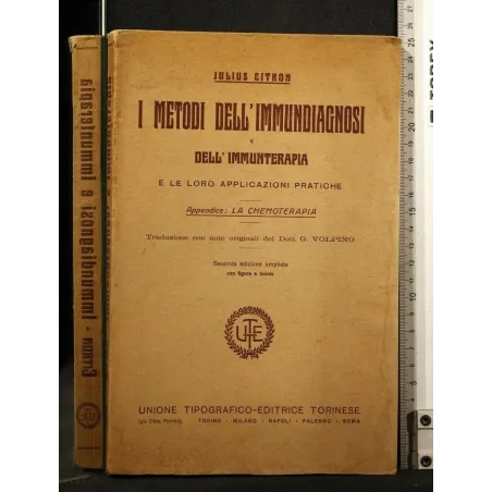 I METODI DELL'IMMUNDIAGNOSI E DELL'IMMUNTERAPIA