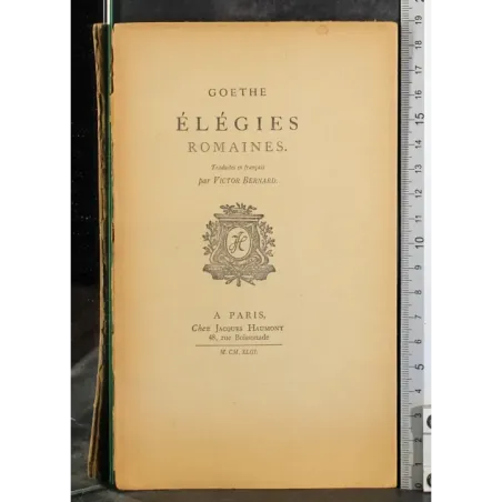 Elegies Romaines