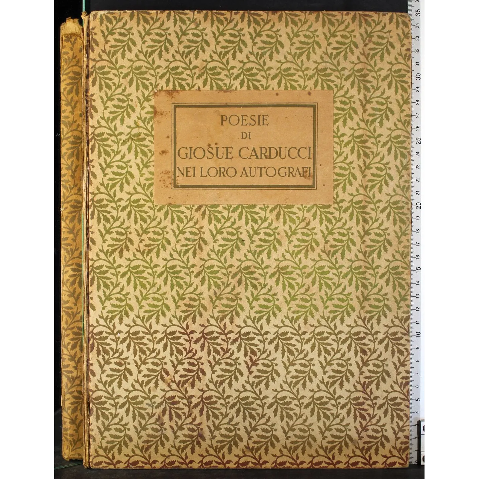 Poesie di Giosue Carducci nei loro autografi