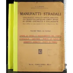 Manufatti stradali. Vol 3. 235 Tavole