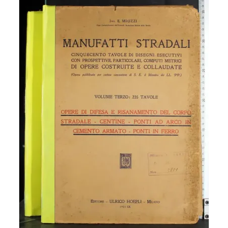 Manufatti stradali. Vol 3. 235 Tavole