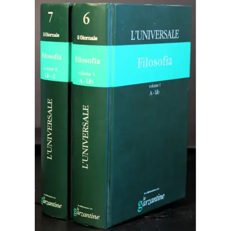 l'Universale 6-7. Filosofia Vol I-II